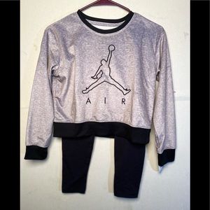 Jordan Air Legacy Crew Girls set